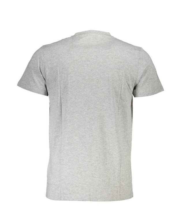 Brown Cotton Men T-Shirt