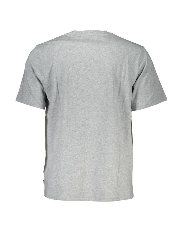 Brown Cotton Men's T-Shirt