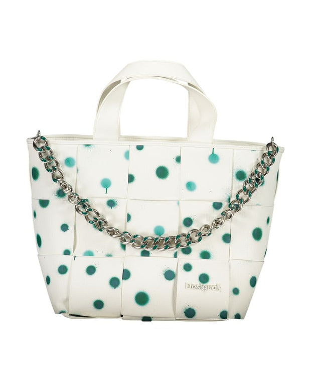White Polyethylene Handbag