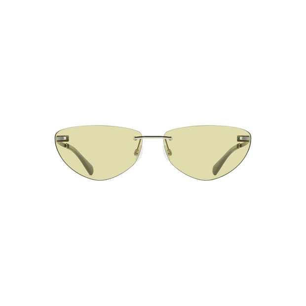 Green Metal Women Sunglass