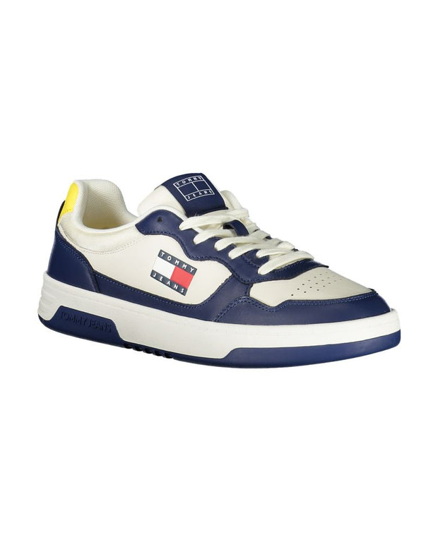 Blue Polyethylene Men Sneaker