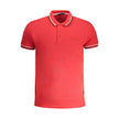 Red Cotton Polo Shirt