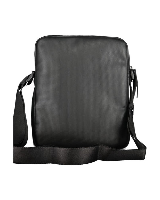 Black Polyethylene Shoulder Bag
