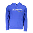 Blue Cotton Men Sweater