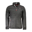 Black Polyester Men's Sports Jacket