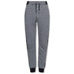 Black Cotton Jeans & Pant