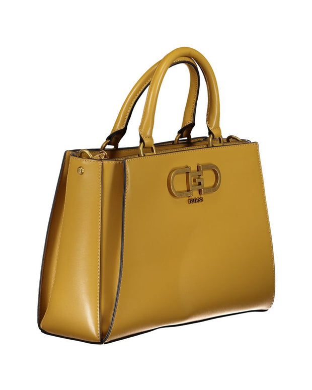 Yellow Polyethylene Handbag