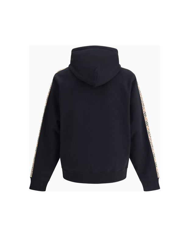 Check trim Hoodie