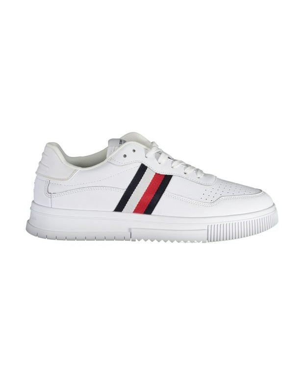 White Leather Men Sneaker