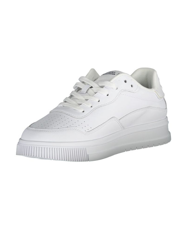 White Leather Men Sneaker