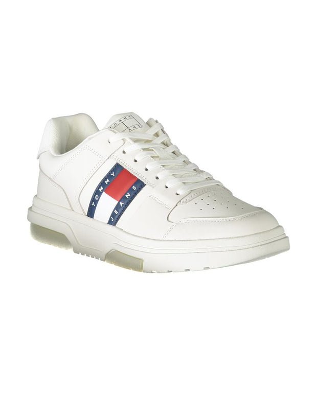 White Leather Men Sneaker
