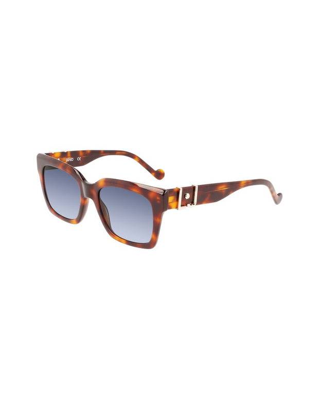 Brown Acetate Women Sunglasses