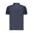Blue Cotton Polo Shirt