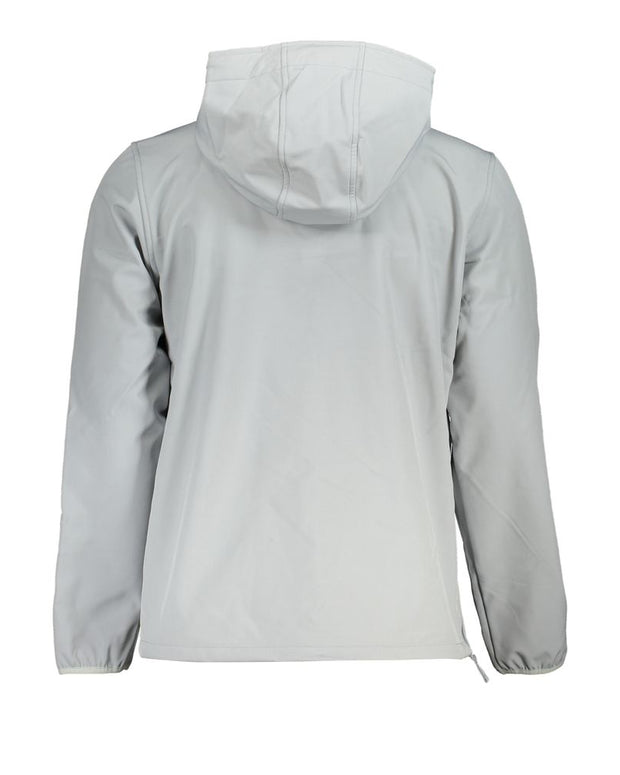 Brown Polyester Men Jacket