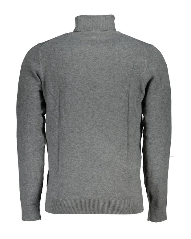 Gray Fabric Sweater