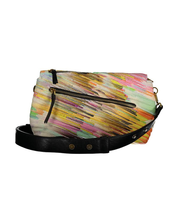 Yellow Polyester Handbag