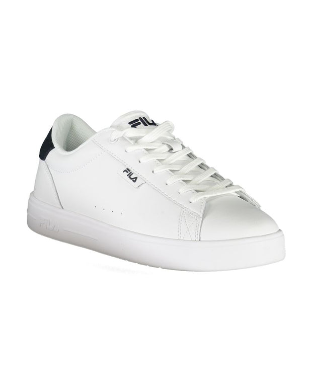 Classic White Sneaker with Contrast Details