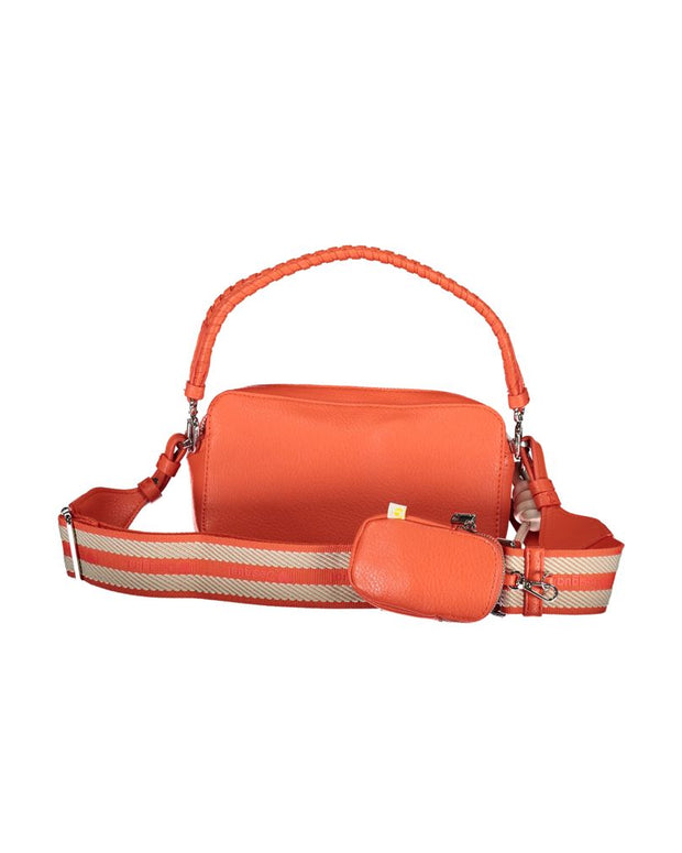 Pink Polyethylene Handbag