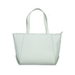 Light Blue Polyethylene Women Handbag