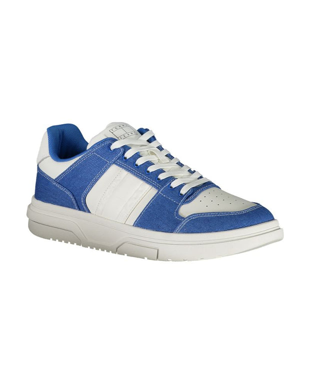 White Polyester Sneaker