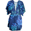 Blue Cotton Women Dress