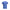 Blue Cotton Men T-Shirt