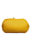 Yellow Orange Nylon Logo Plaque Hand Shoulder Tote Bag