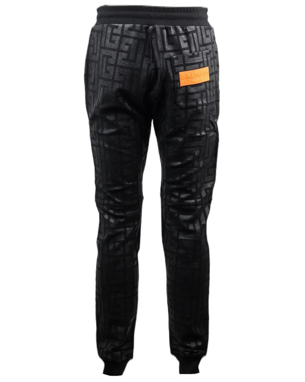 Black Cotton Jeans & Pant