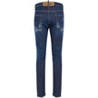 Blue Cotton Jeans & Pant