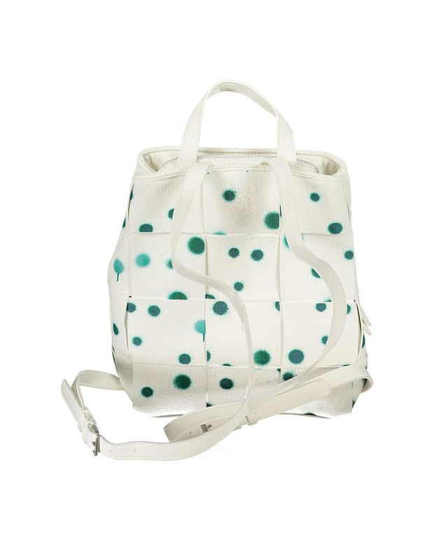 White Polyethylene Backpack