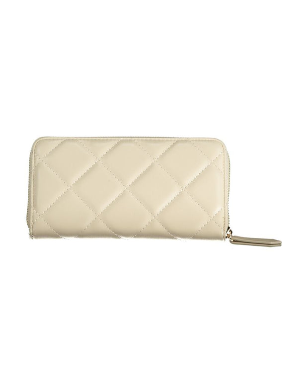 Beige Polyethylene Wallet