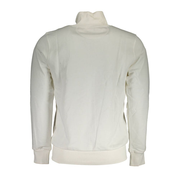 White Cotton Men Sweater