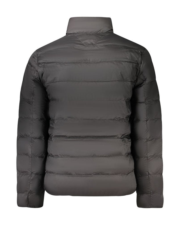 Black Polyamide Men Jacket