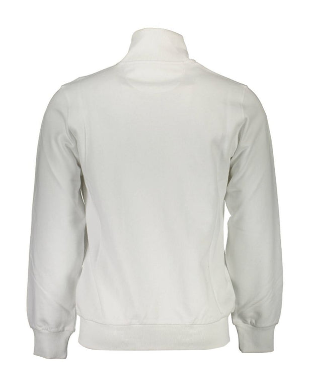 White Cotton Men Sweater