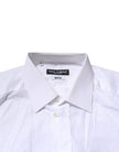 White MARTINI Long Sleeve Dress Formal Shirt