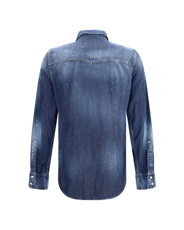 Blue Denim Shirt