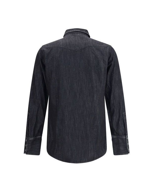 Black Denim Shirt