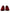 Red Cotton Velvet Slip On Loafers Formal Shoes