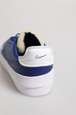 White Blue Lace Up Low Top Drop-Type PRM Sneakers Shoes