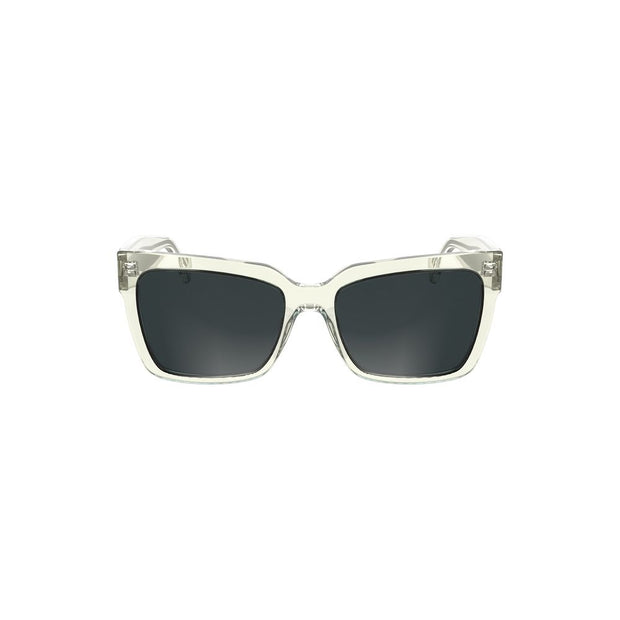 Transparent Plastic Sunglasses