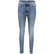 Blue Cotton Women Jeans