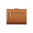 Brown Polyester Women Wallet