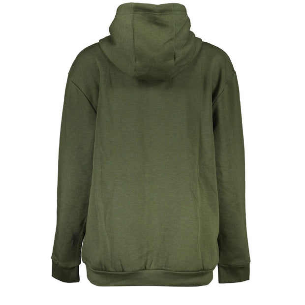 Green Cotton Women Sweater