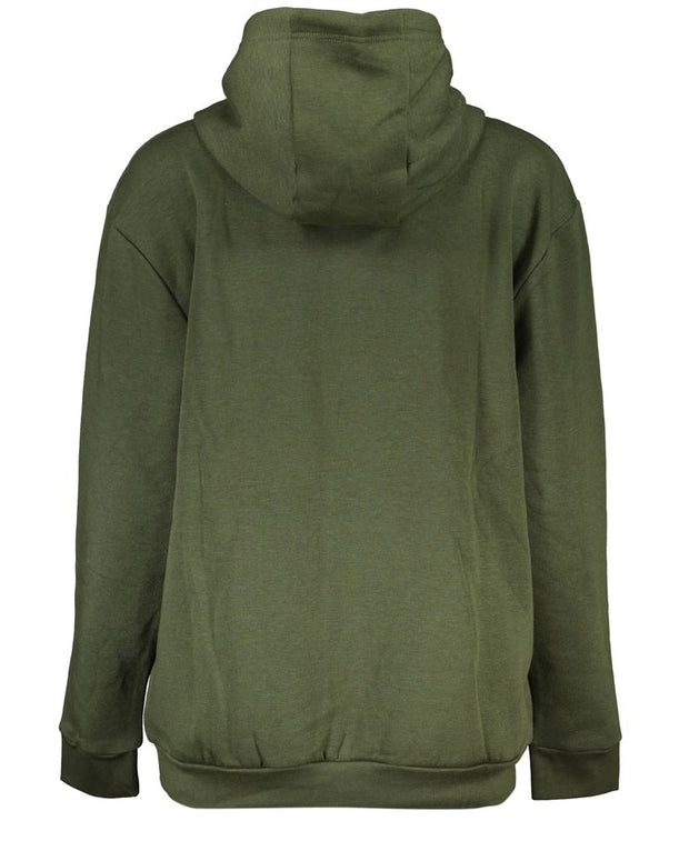 Green Cotton Women Sweater