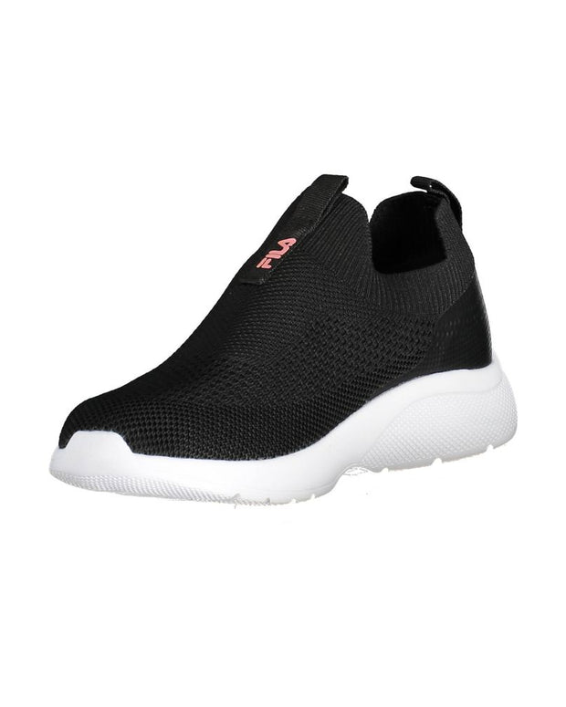 Black Synthetic Women Sneaker