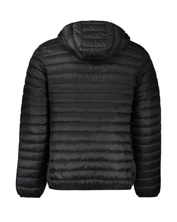 Black Polyamide Men's Jacket