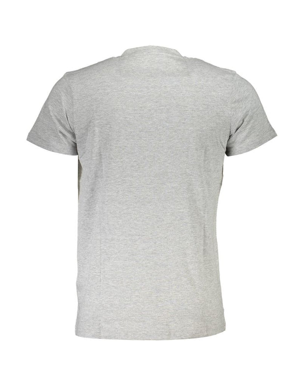 Brown Cotton Men T-Shirt