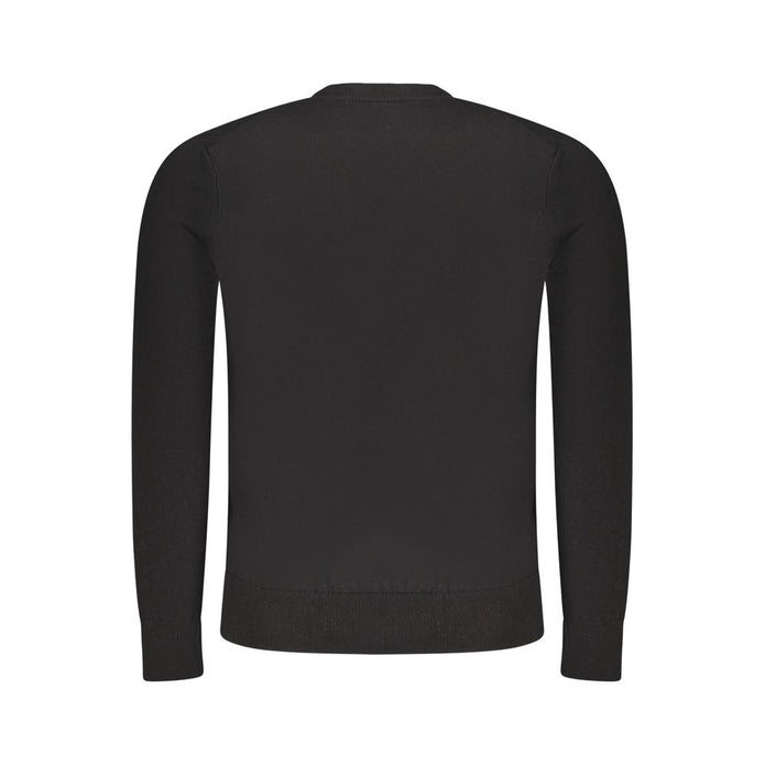 Black Cotton Sweater