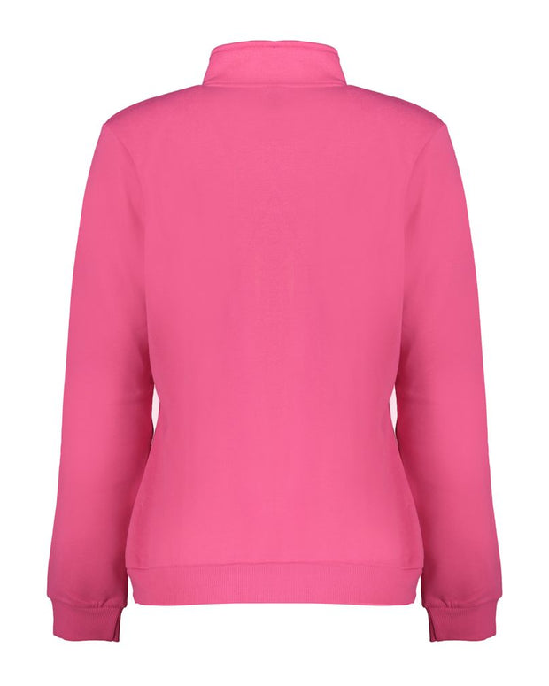 Pink Cotton Women Sweater