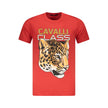 Red Cotton Men T-Shirt